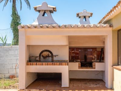Zona de barbacoa exterior