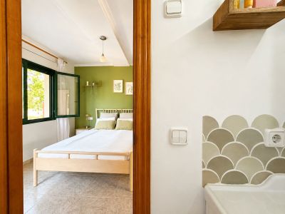 Vista del dormitorio