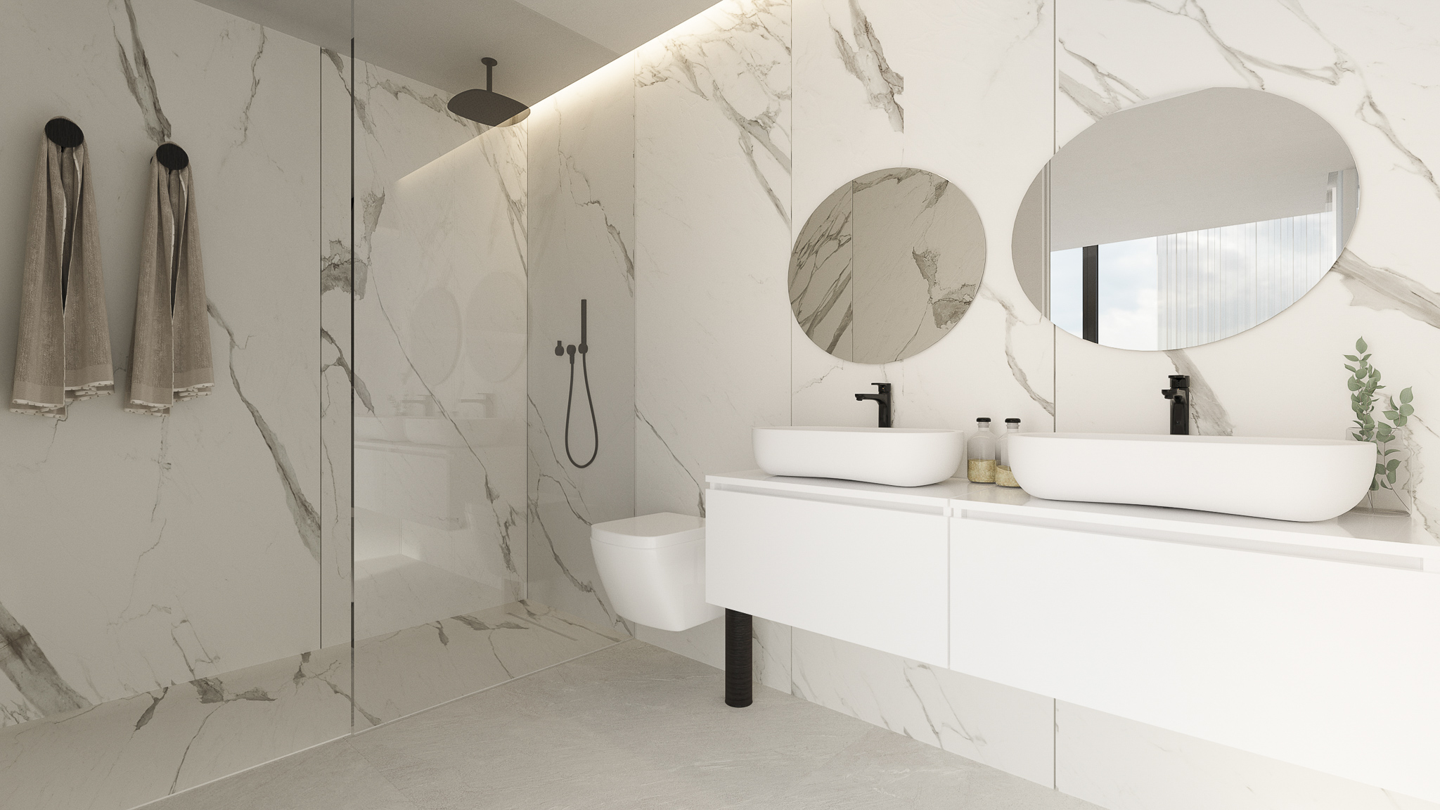 Baño moderno Baño moderno