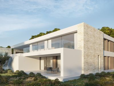Vista exterior de la villa