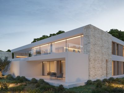 Vista exterior de la villa