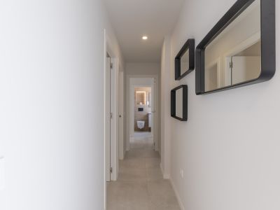 Pasillo interior de la vivienda
