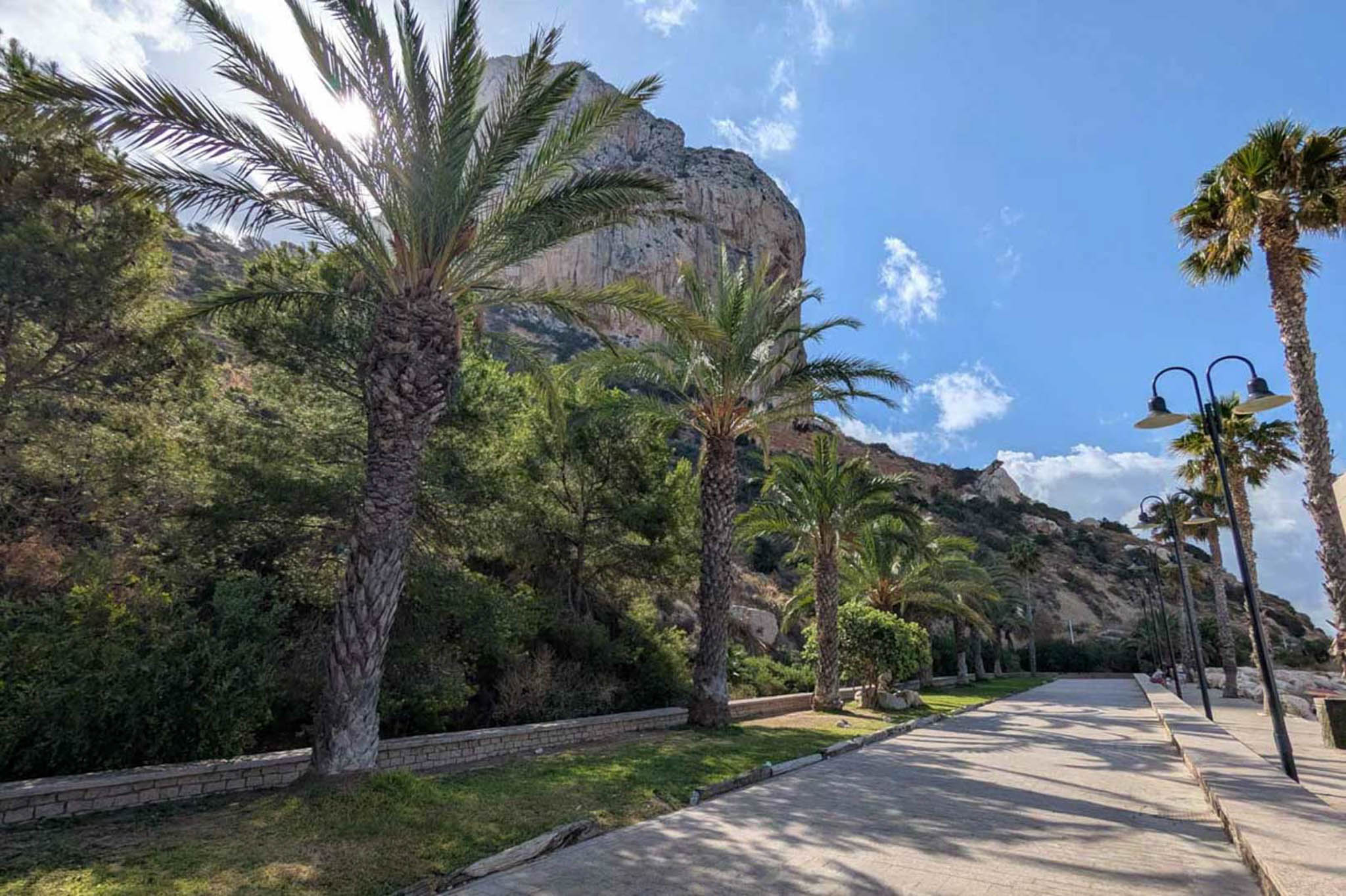 Vistas al Peñón de Ifach