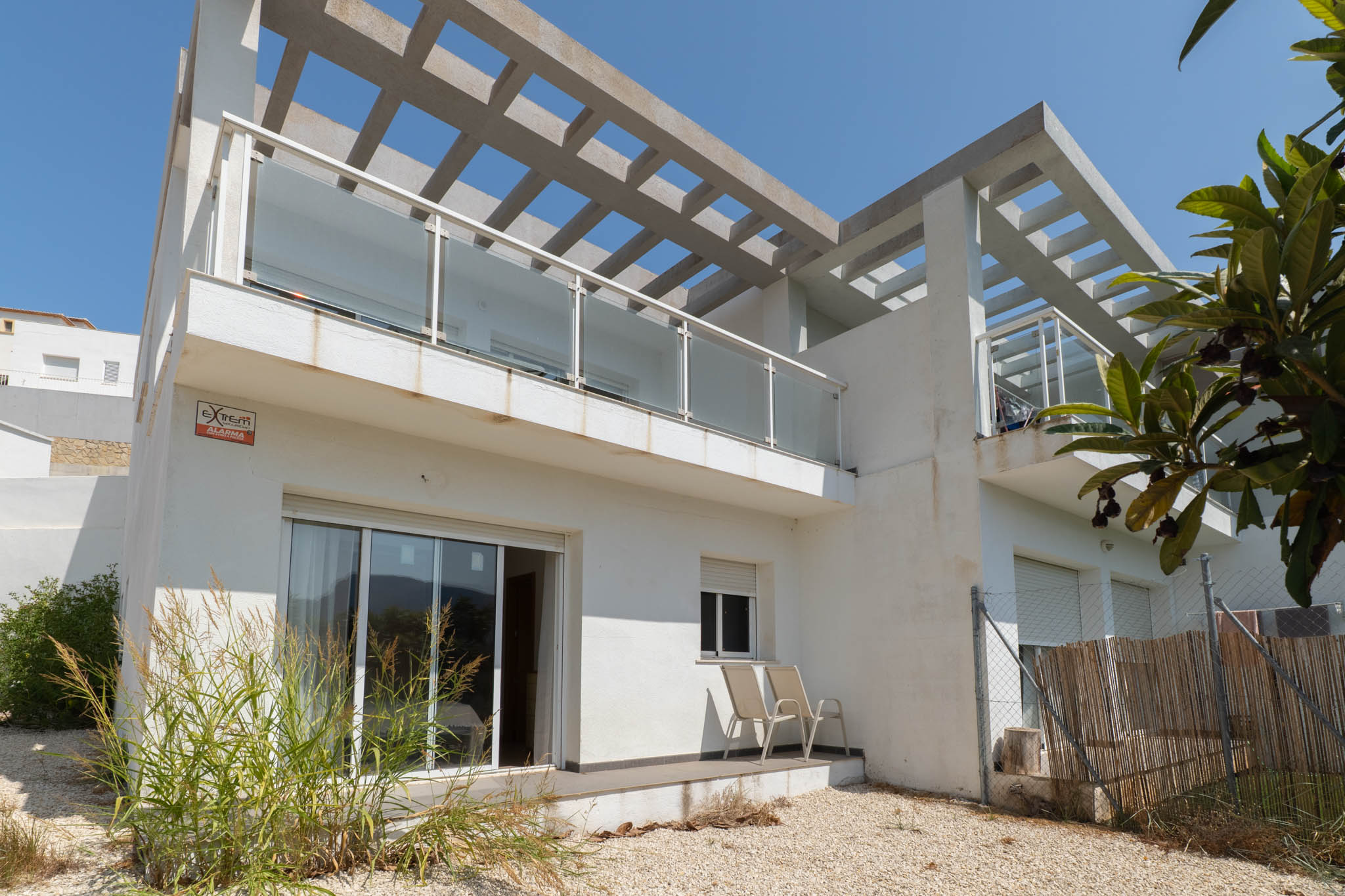 Fachada exterior de la vivienda