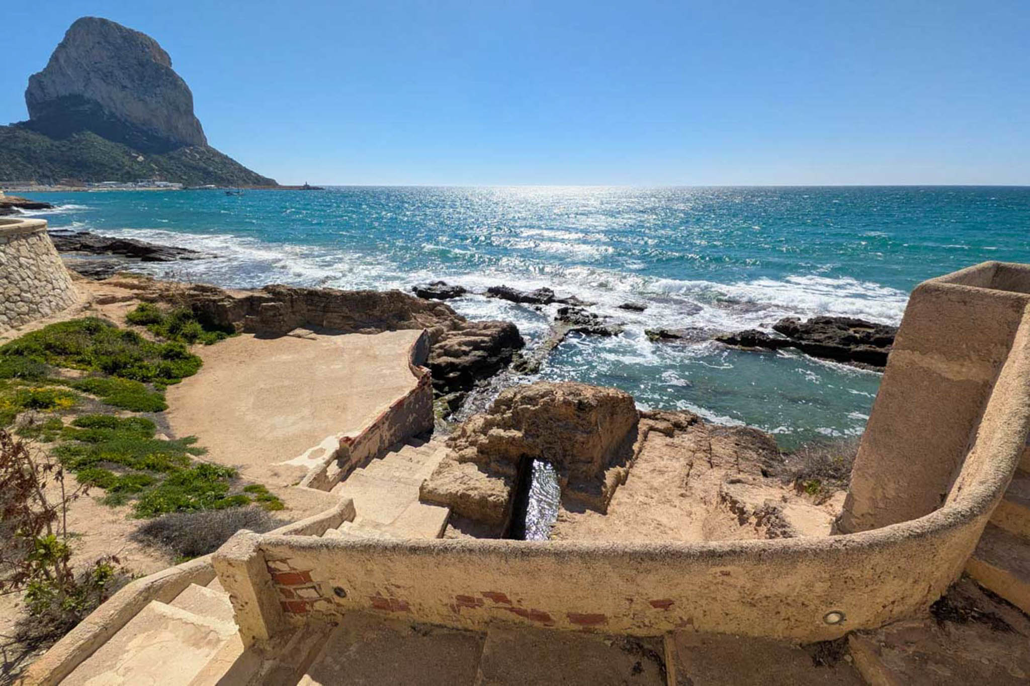 Vistas al mar y Peñón de Ifach