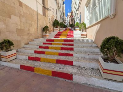 Calle del casco antiguo de Calpe