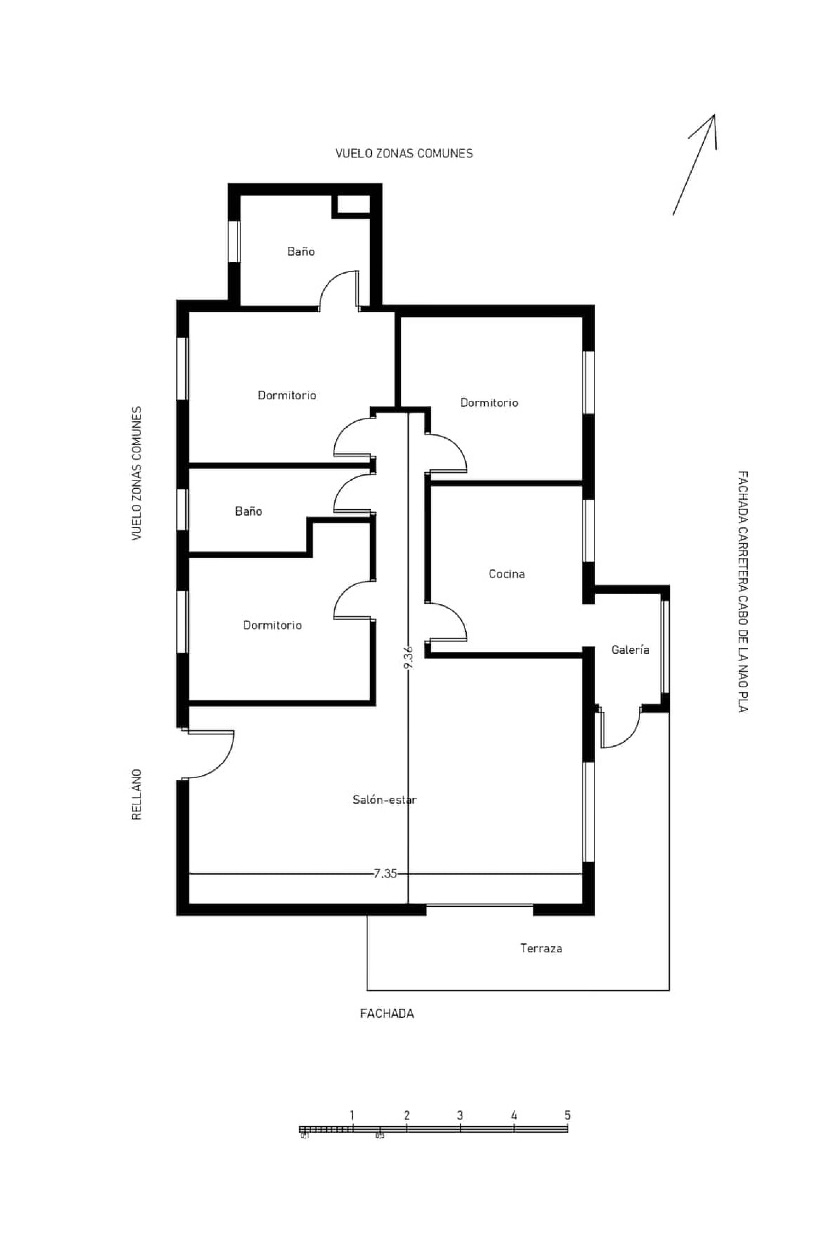 Plano del apartamento Plano del apartamento