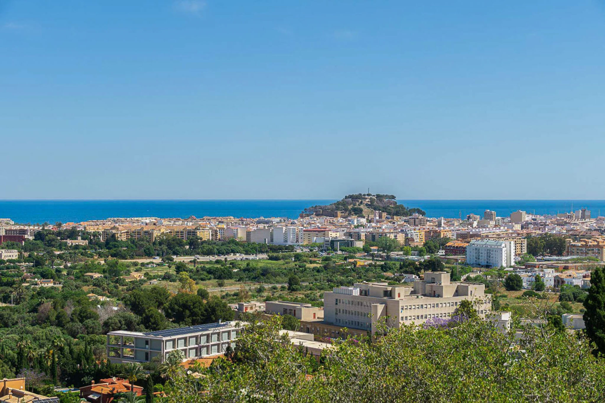 Vistas al mar y la ciudad