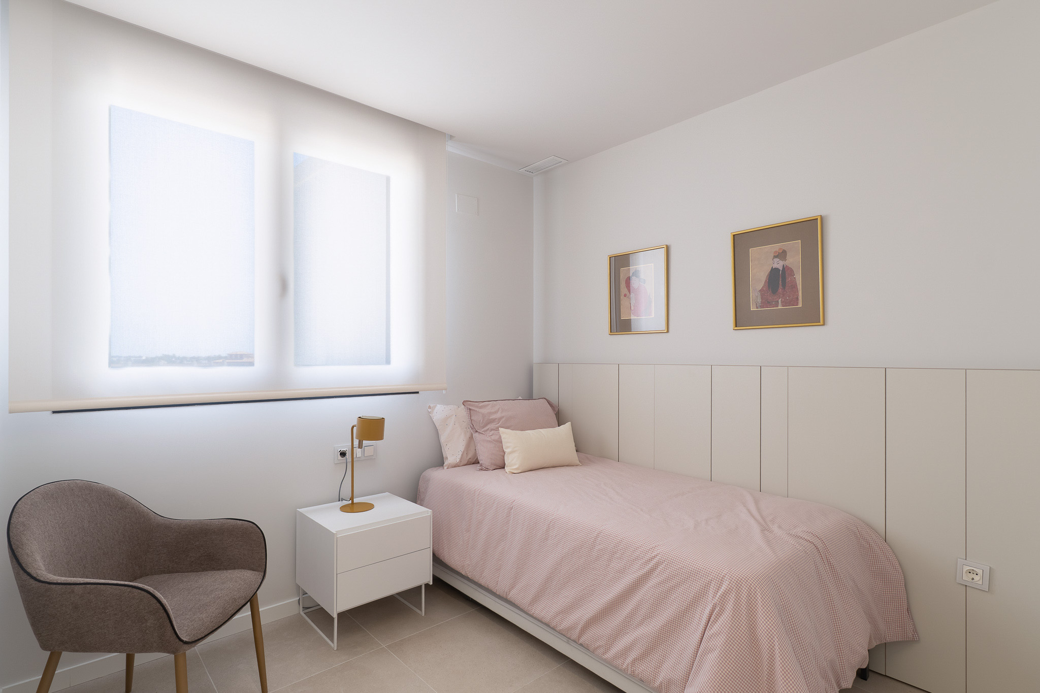 Dormitorio del ático