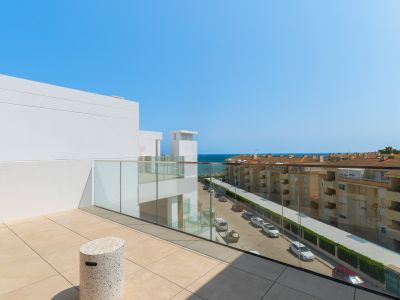 Terraza con vistas al mar