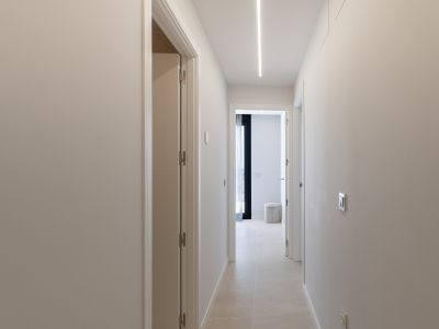Pasillo interior de la vivienda