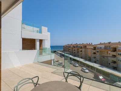 Terraza con vistas al mar