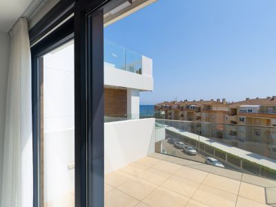 Terraza con vistas al mar