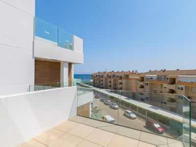 Terraza con vistas al mar