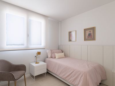 Dormitorio del ático