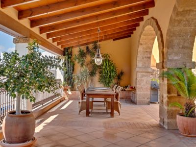 Terraza cubierta
