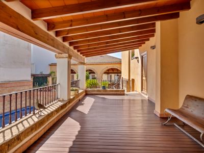 Terraza cubierta