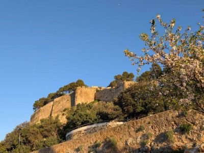 Vista del Castillo de Dénia