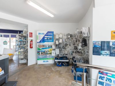 Interior del local comercial