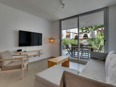 Salón con acceso a la terraza