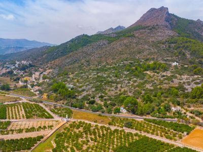 Vista aérea del entorno