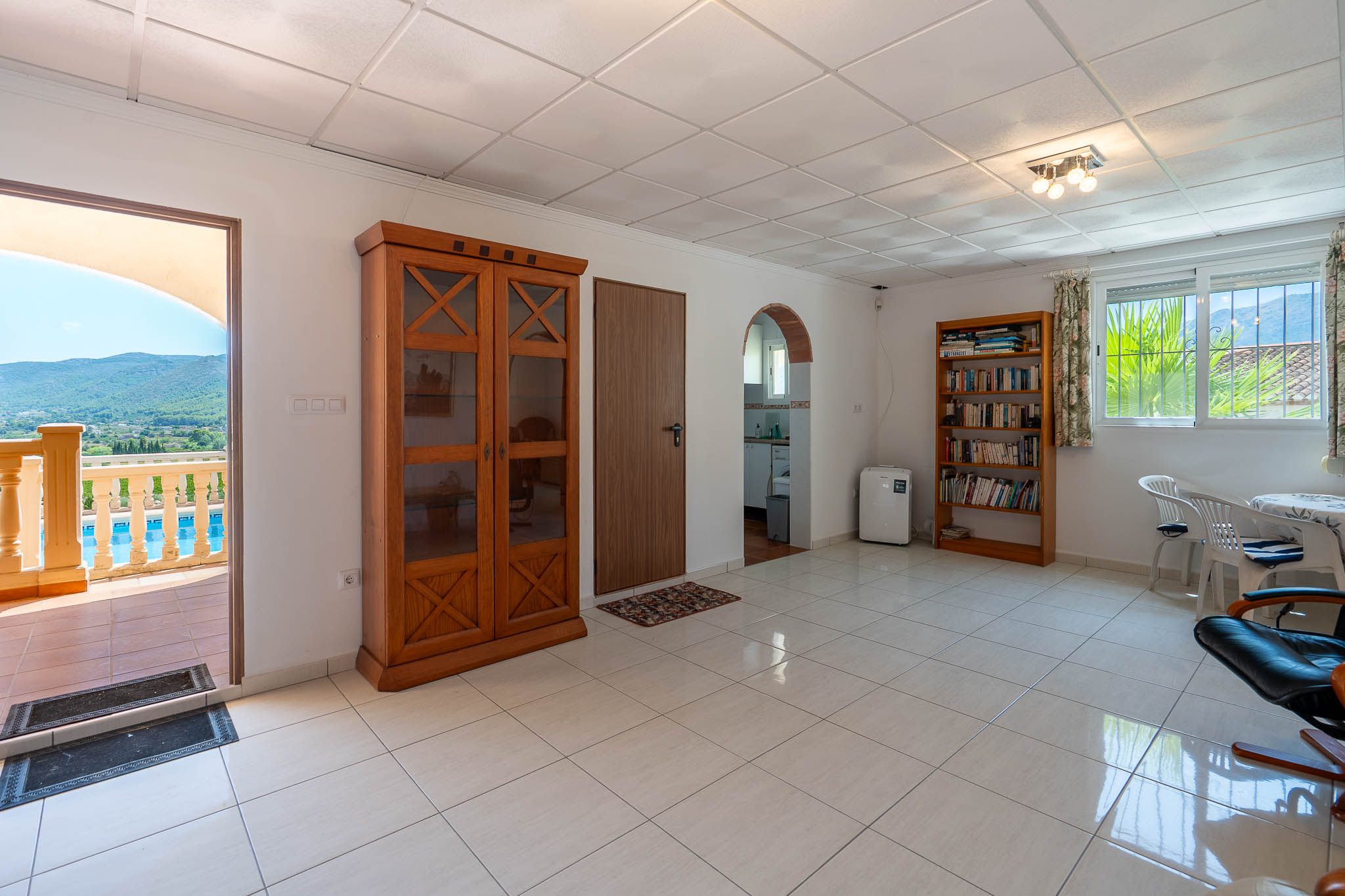 Salón del apartamento de invitados