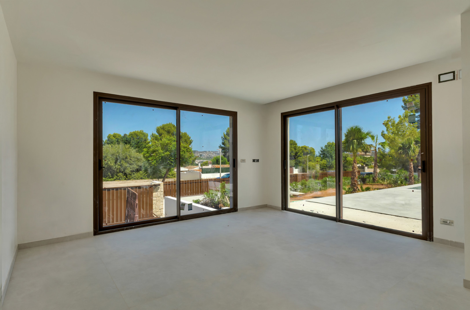 Habitación con puertas correderas de cristal Habitación con puertas correderas de cristal