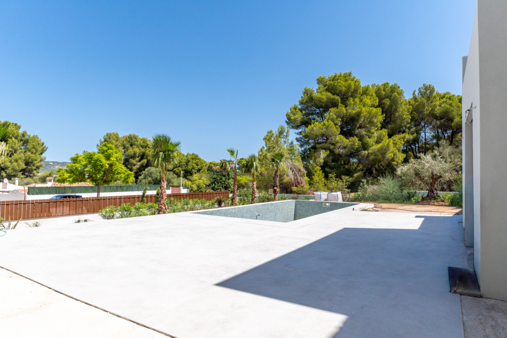 Terraza exterior con piscina Terraza exterior con piscina