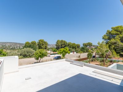 Terraza superior con vistas