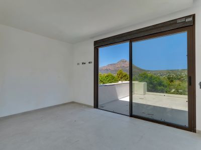 Habitación con vistas a la montaña
