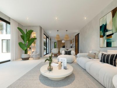 Salón comedor de planta abierta