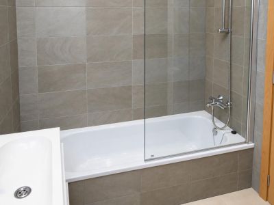 Baño con bañera