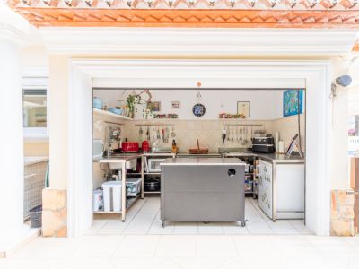 Cocina de verano exterior