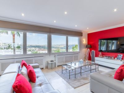 Salón con vistas panorámicas