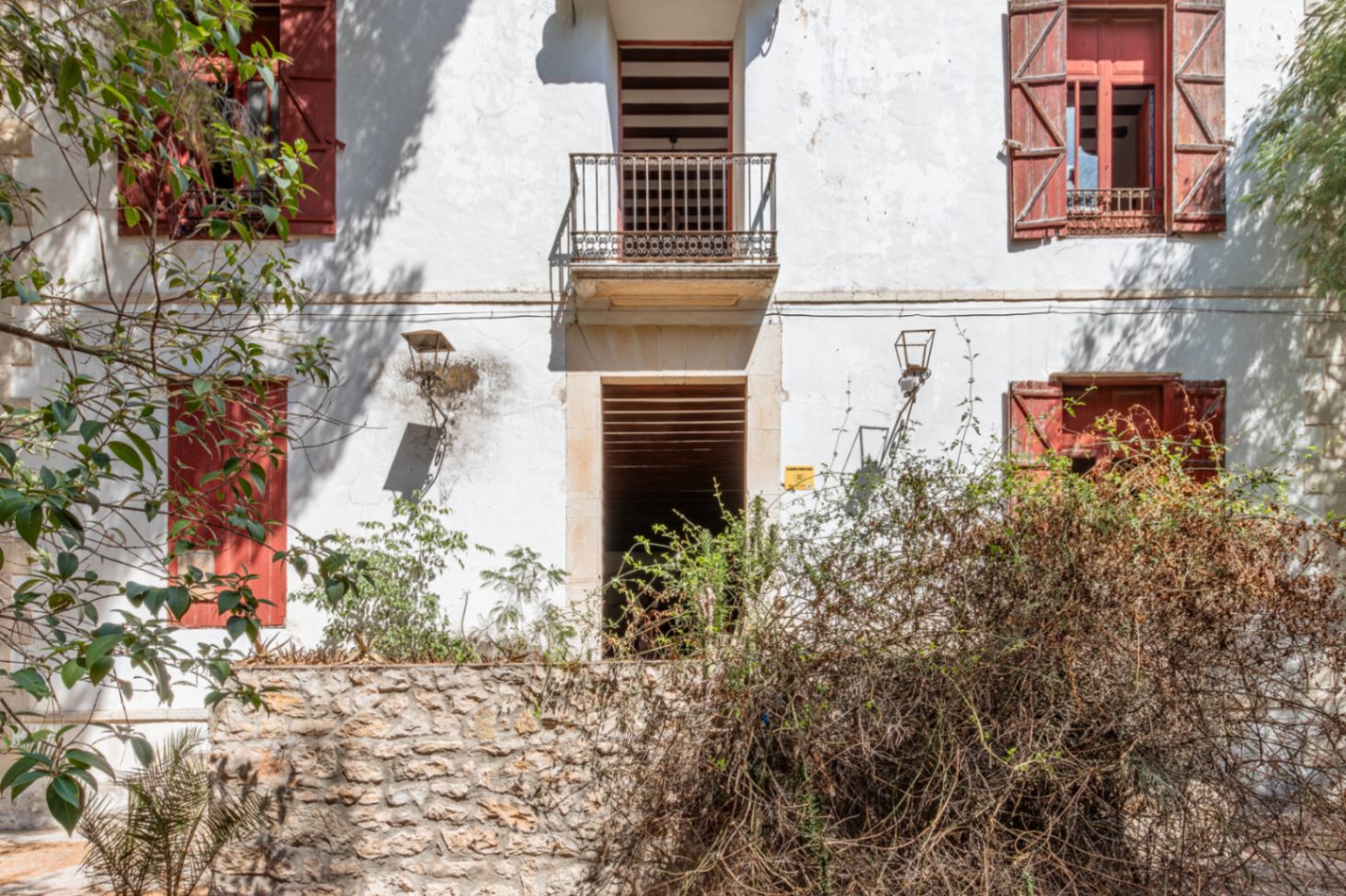 Fachada exterior de la finca
