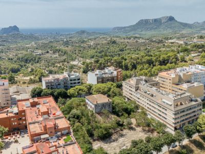Vista aérea de la propiedad