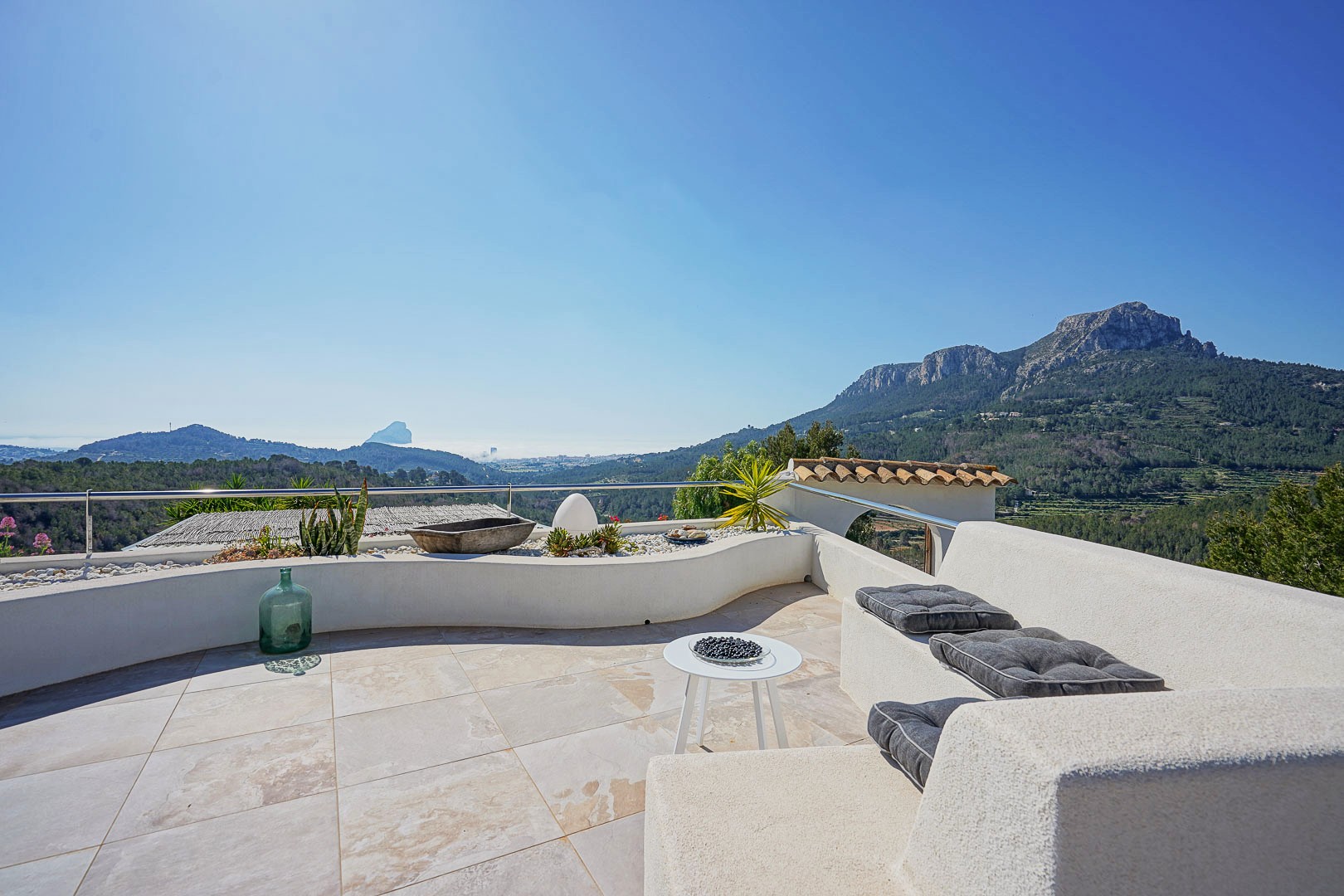 Terraza con vistas panorámicas