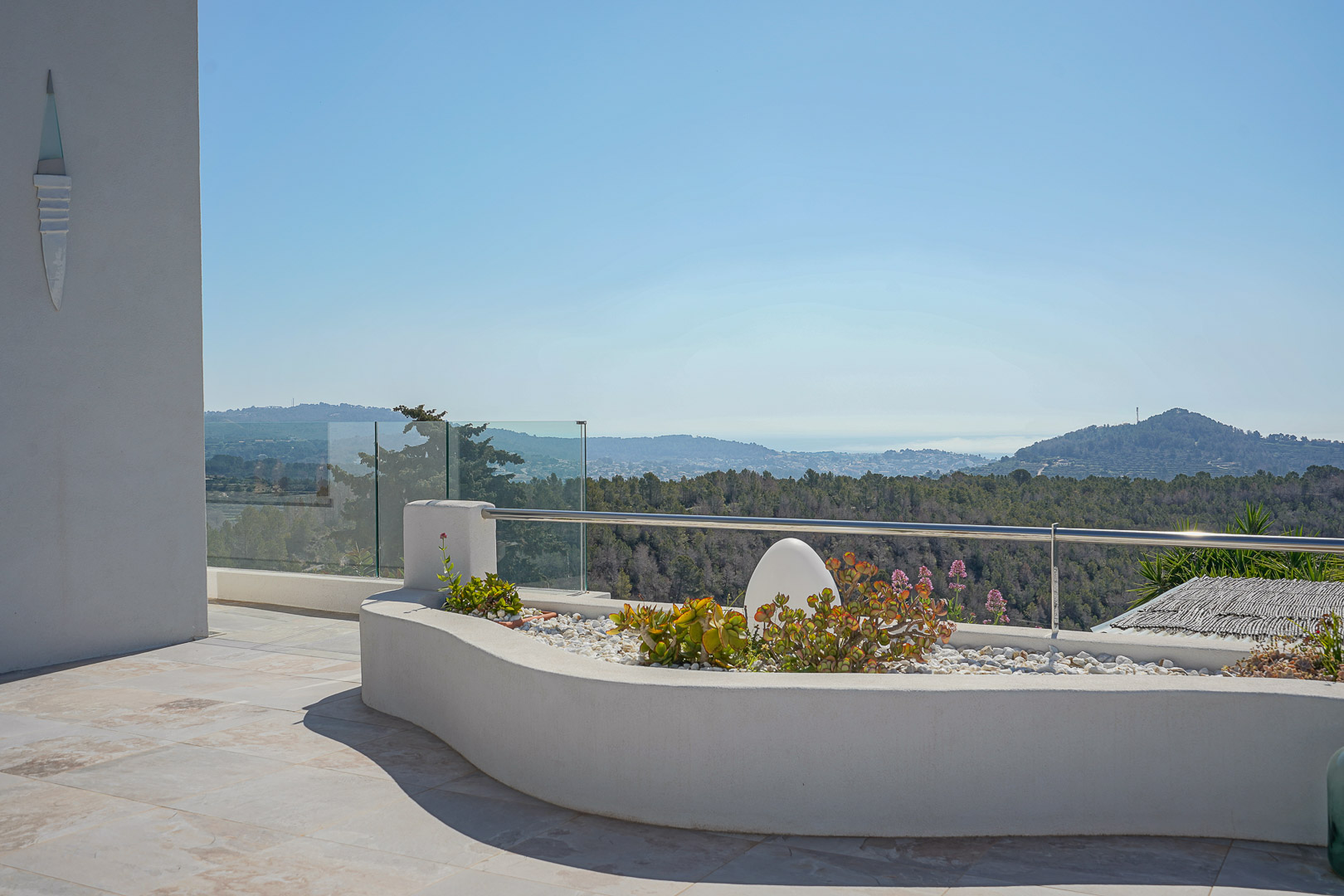 Terraza con vistas panorámicas