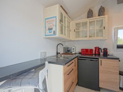 Cocina de la casa de invitados