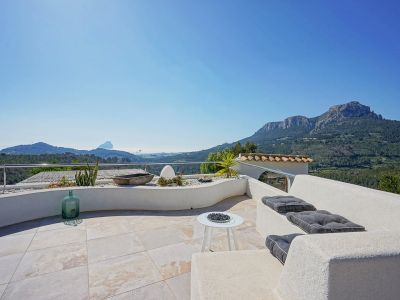 Terraza con vistas panorámicas