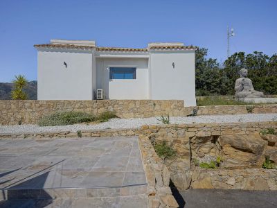 Exterior de la casa de invitados