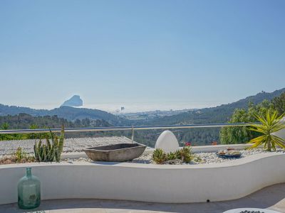 Terraza con vistas panorámicas