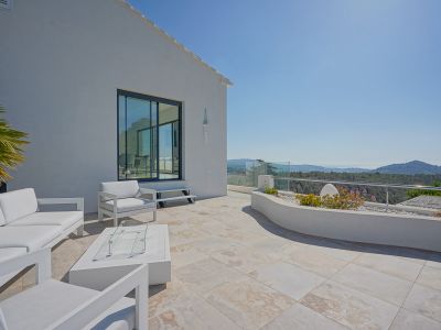 Terraza con vistas panorámicas