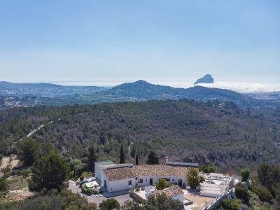 Vista aérea de la propiedad