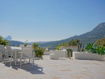 Terraza con vistas panorámicas