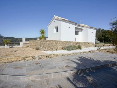 Exterior de la casa de invitados