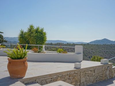 Terraza con vistas panorámicas