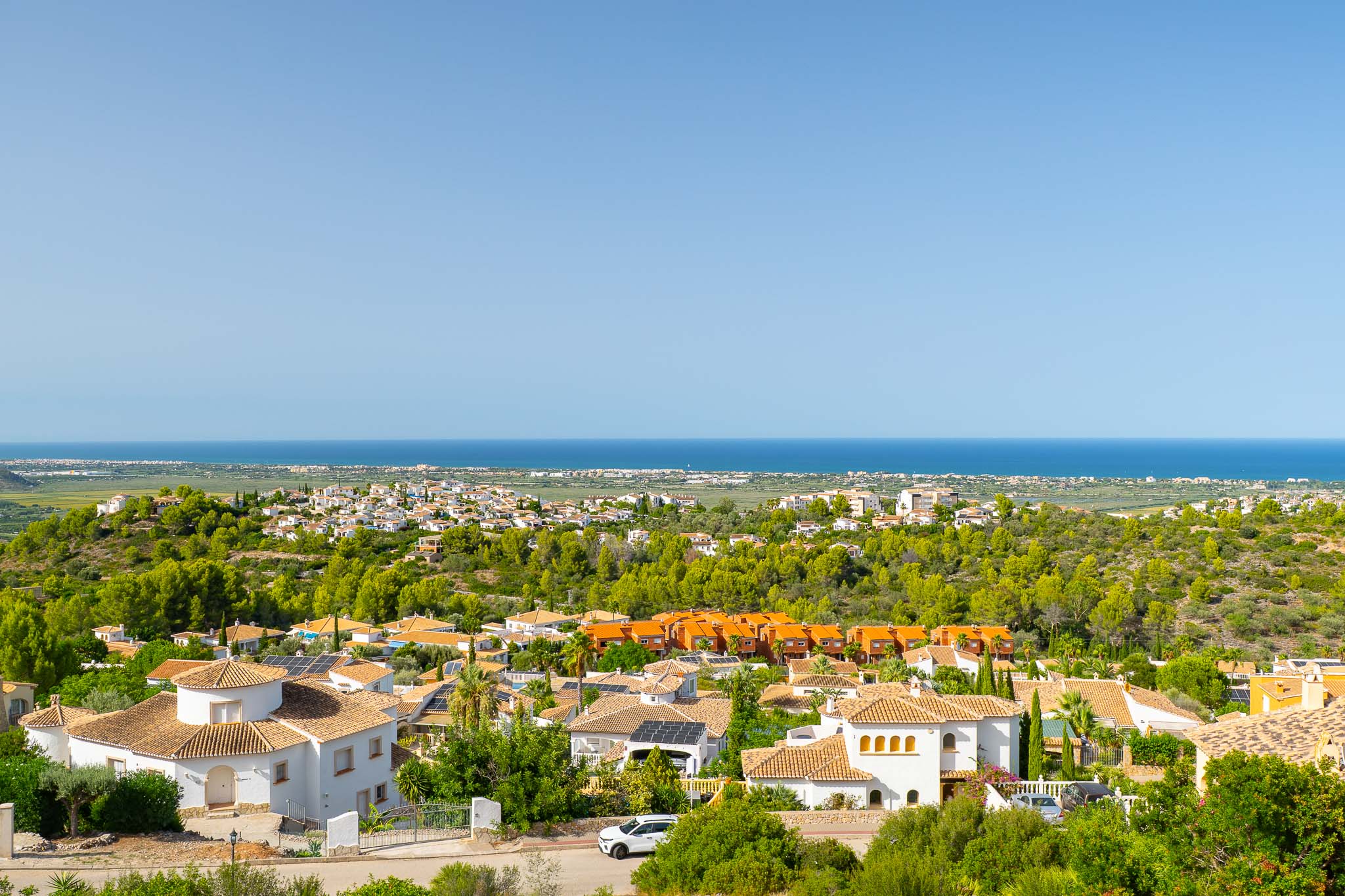 Vistas panorámicas al mar