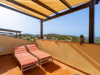 Terraza con vistas al mar