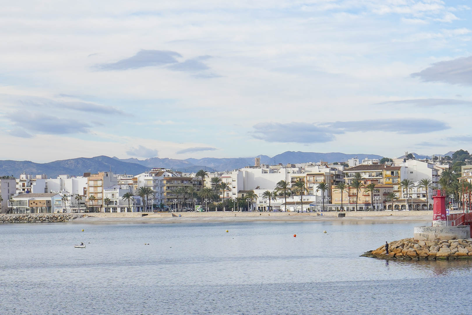 Vistas de la costa de Jávea